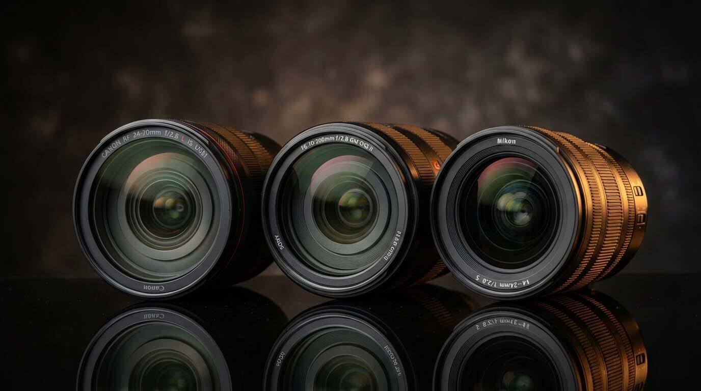 台中二手鏡頭買賣大三元鏡頭展示 / High-end Holy Trinity lenses for sale or buyback in Taichung.